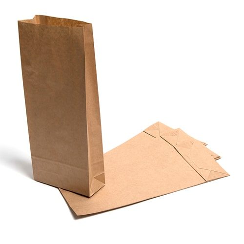 Block Bottom Kraft Bags
