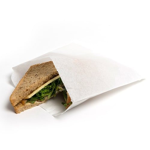 White Sulphite & Greaseproof Bags